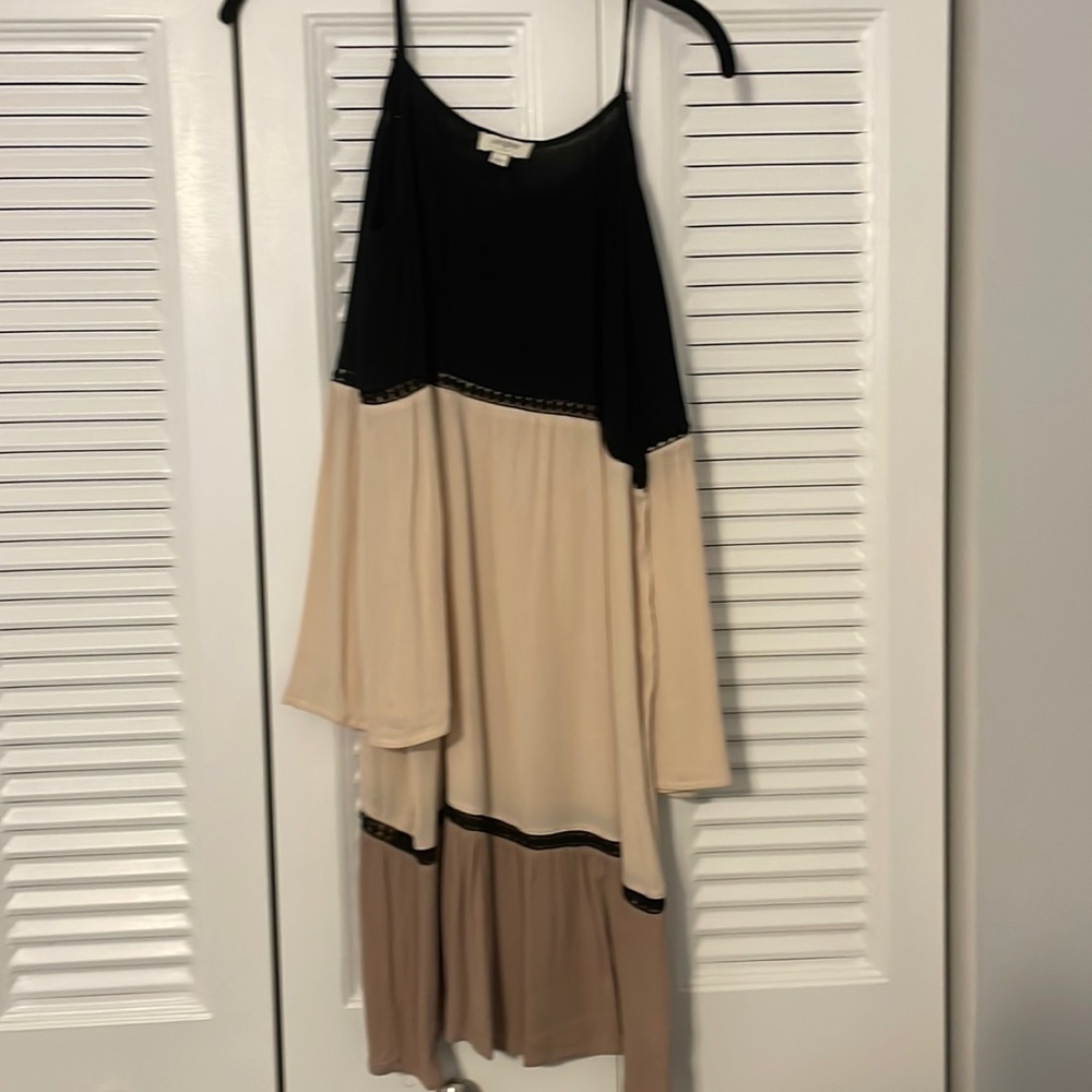 Umgee Cold Shoulder Dress